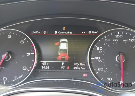 2013 Audi A6 3.0T Premium z USA, uszkodzony, nr VIN WAUGGAFC5DN045748